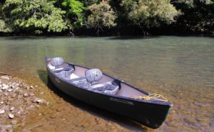 Canoeing in Belize