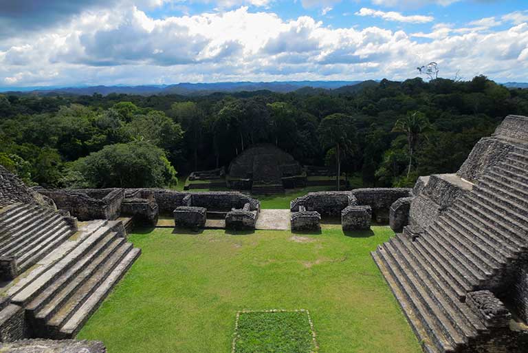 Belize Caracol Maya Ruin